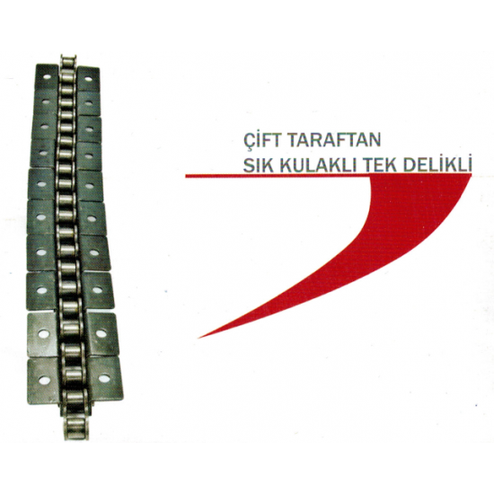 ÇİFT TARAFTAN SIK KULAKLI TEK DELİKLİ ZİNCİR